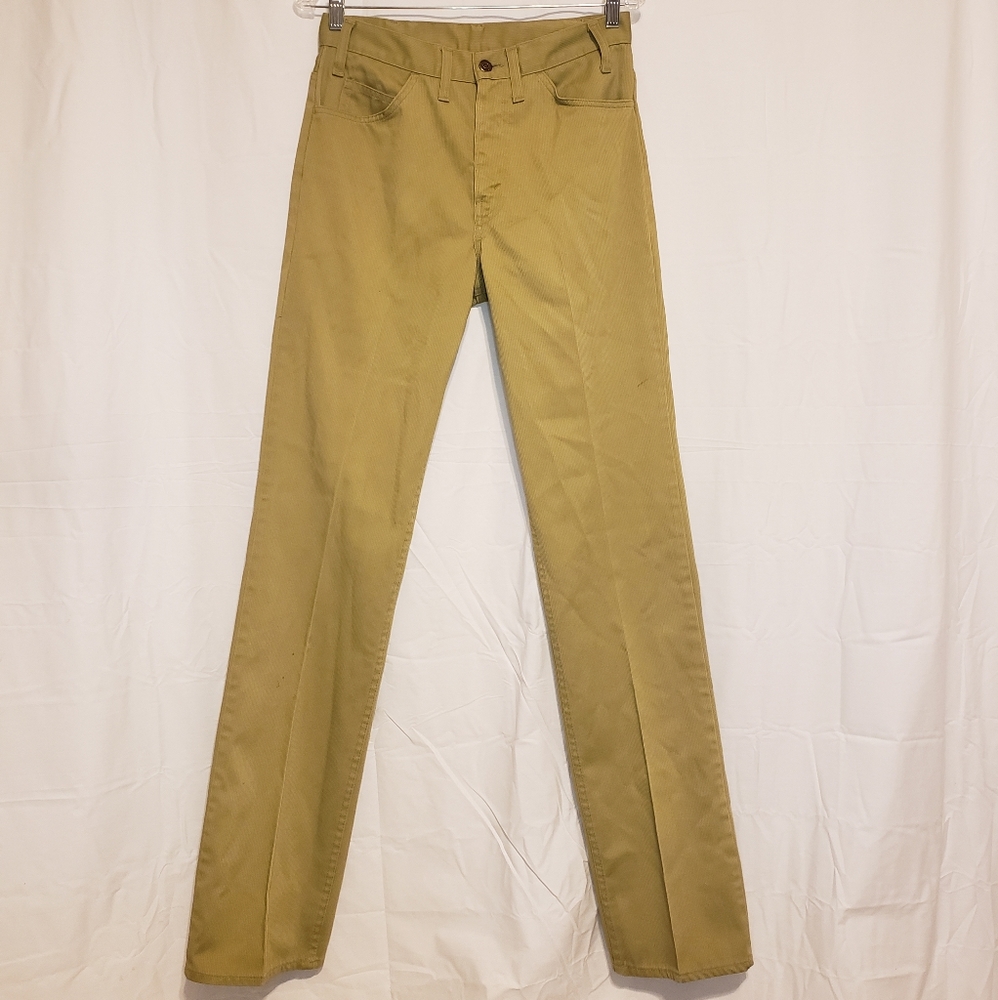Yellow Levi Strauss and Co Pants